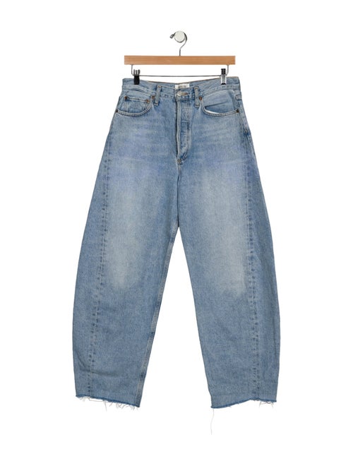 AGOLDE High-Rise Straight Leg Jeans