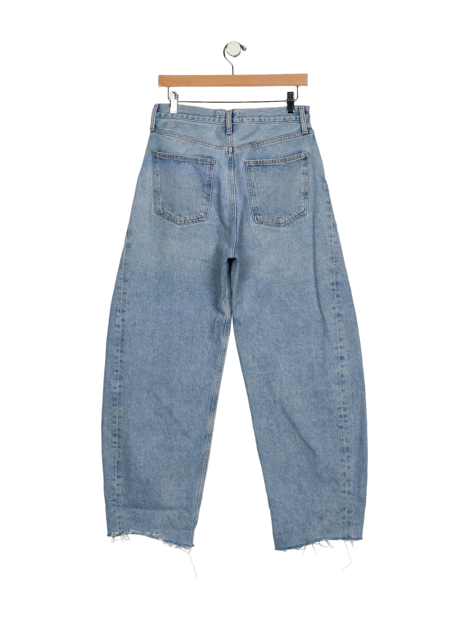 AGOLDE High-Rise Straight Leg Jeans