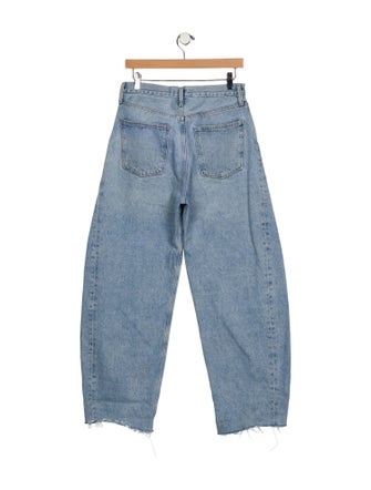 AGOLDE High-Rise Straight Leg Jeans