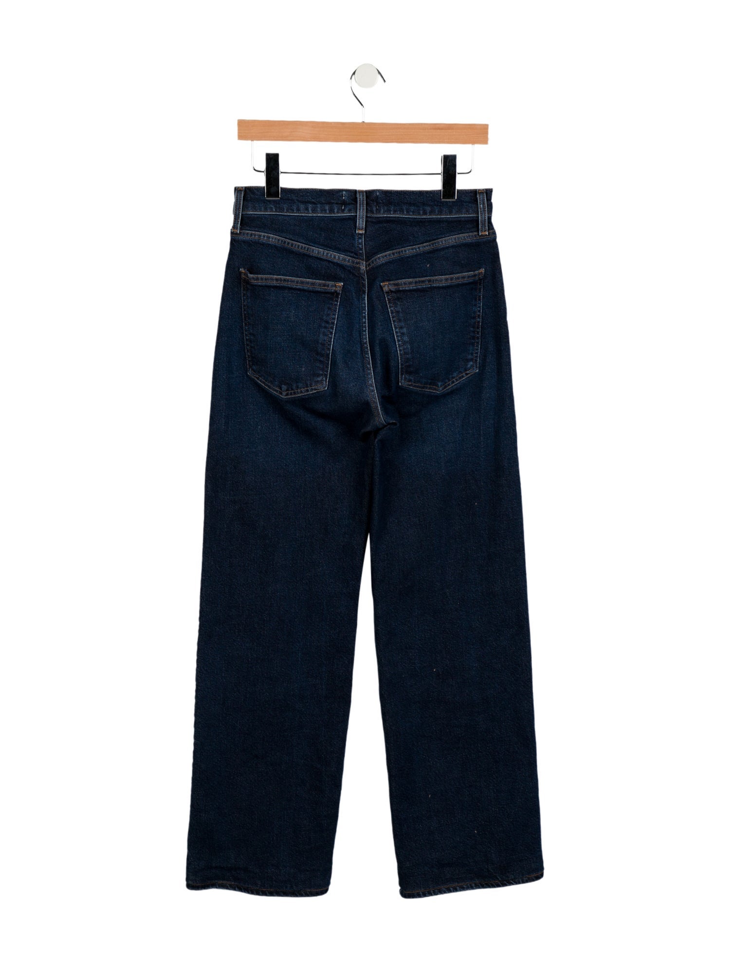 AGOLDE Mid-Rise Wide Leg Jeans