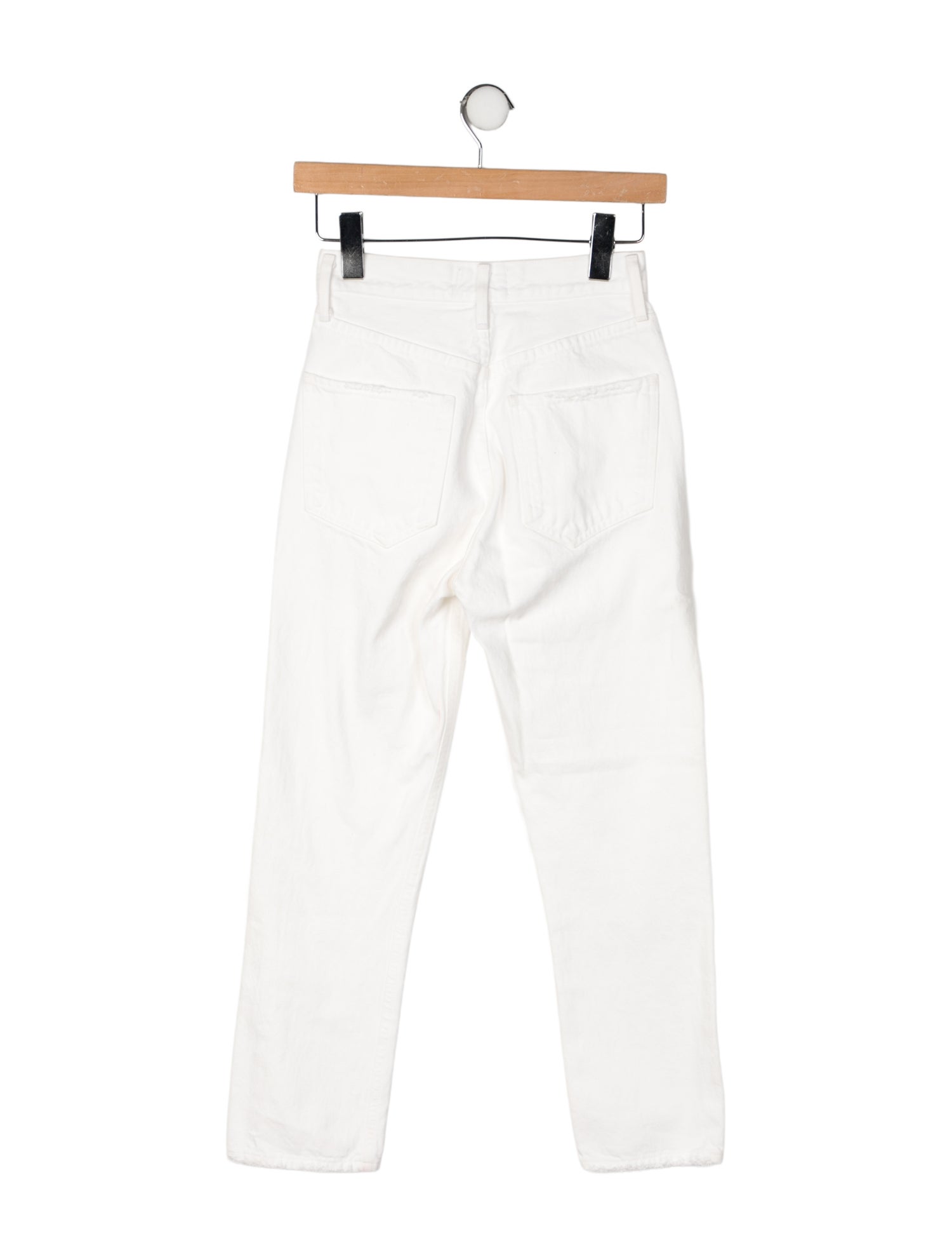 AGOLDE Mid-Rise Straight Leg Jeans