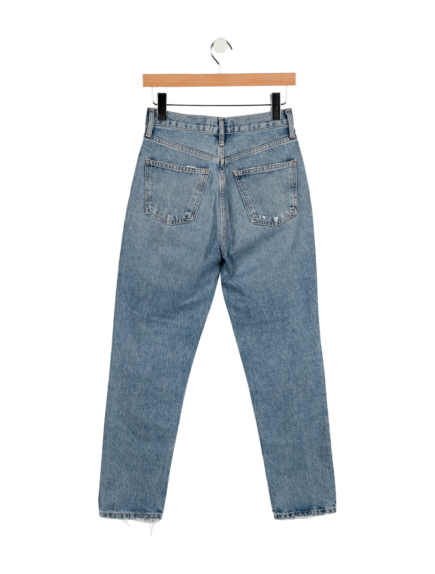 AGOLDE High-Rise Straight Leg Jeans