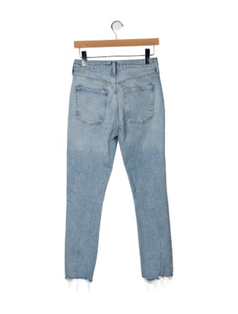 AGOLDE Mid-Rise Straight Leg Jeans