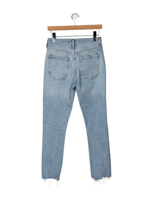AGOLDE Mid-Rise Straight Leg Jeans