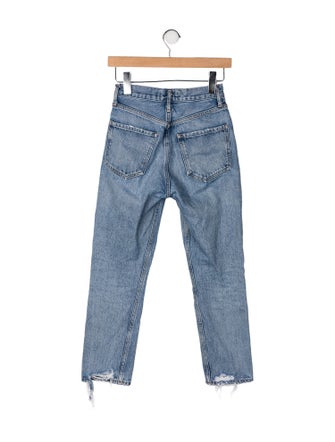 AGOLDE Mid-Rise Skinny Leg Jeans