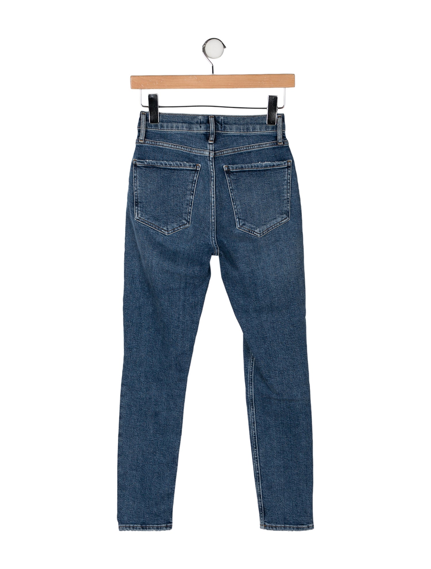 AGOLDE Mid-Rise Skinny Leg Jeans