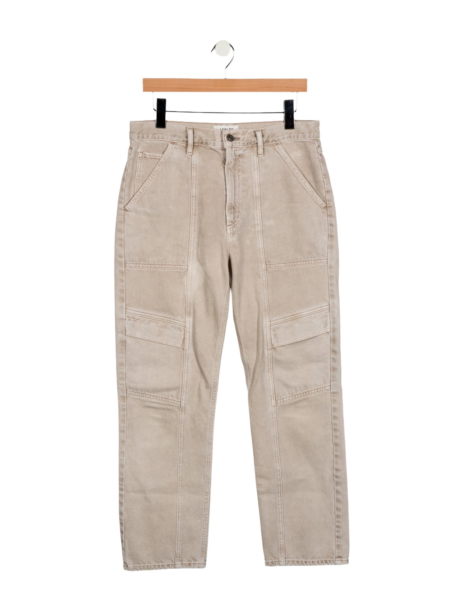 AGOLDE High-Rise Straight Leg Jeans