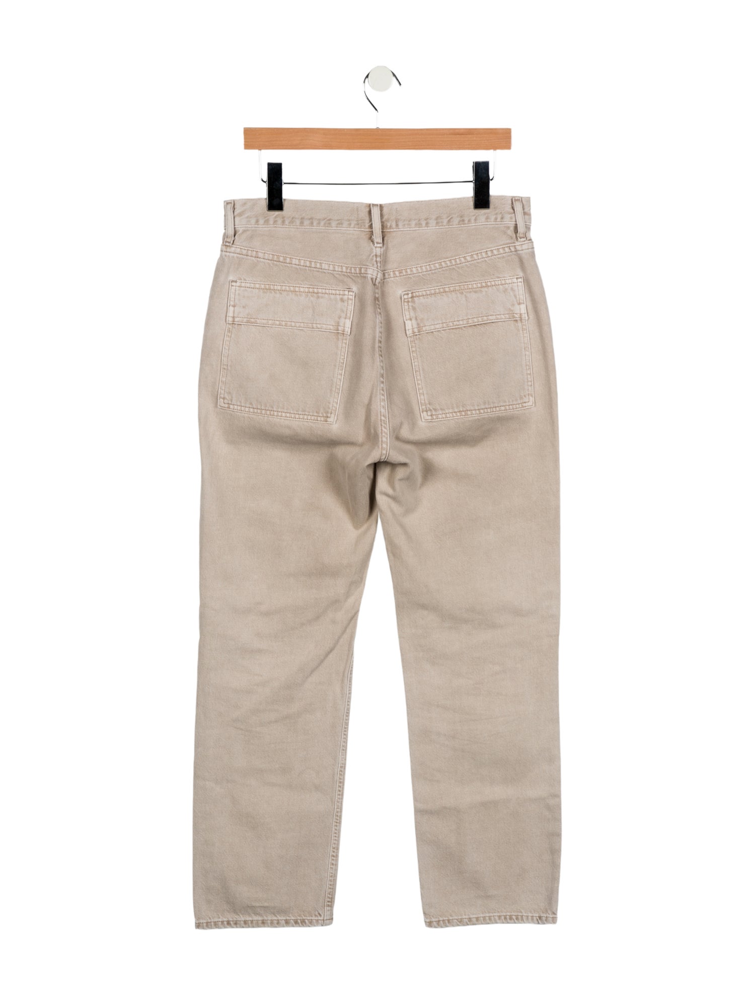 AGOLDE High-Rise Straight Leg Jeans