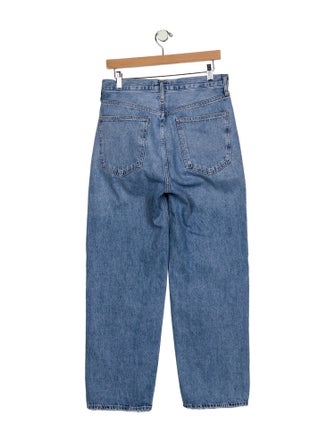 AGOLDE High-Rise Straight Leg Jeans