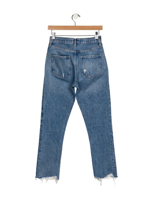 AGOLDE High-Rise Straight Leg Jeans