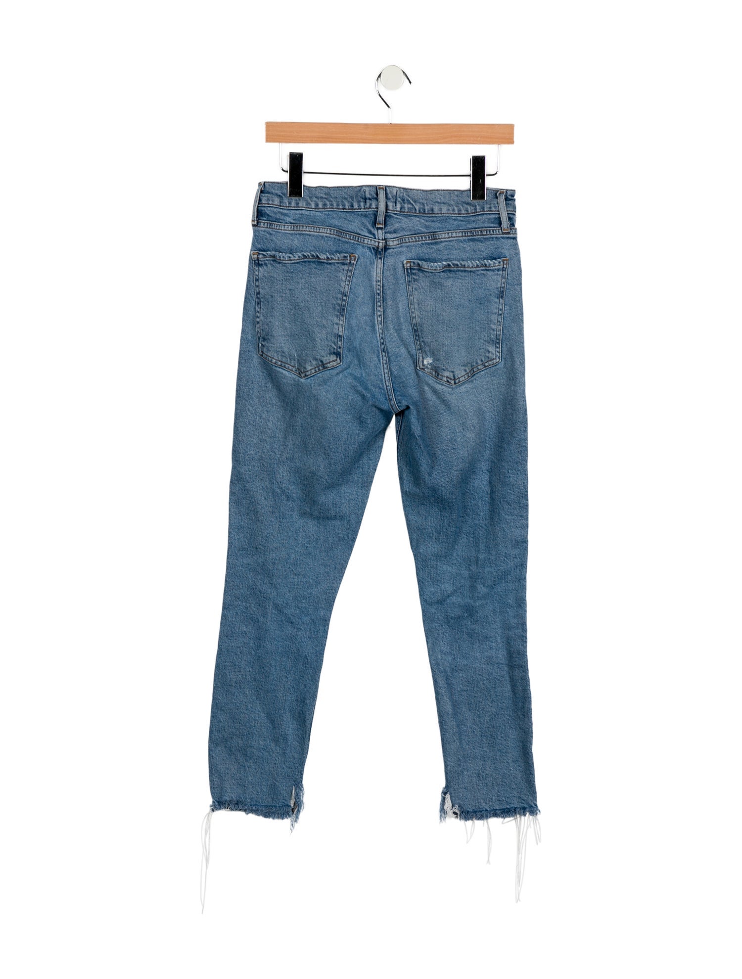 AGOLDE Mid-Rise Skinny Leg Jeans