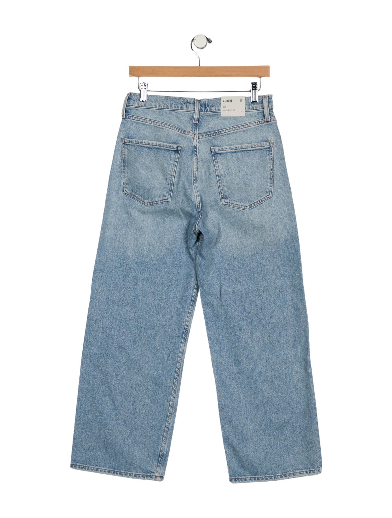 AGOLDE High-Rise Wide Leg Jeans w/ Tags