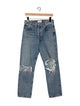 AGOLDE High-Rise Straight Leg Jeans
