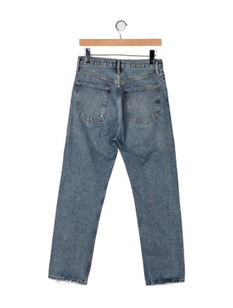 AGOLDE High-Rise Straight Leg Jeans
