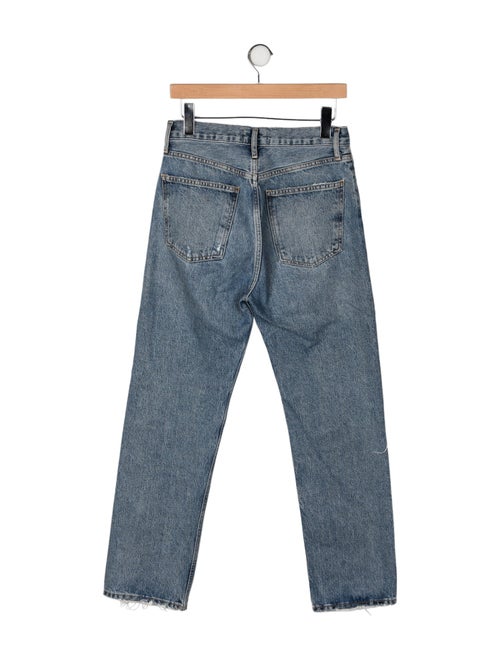 AGOLDE High-Rise Straight Leg Jeans