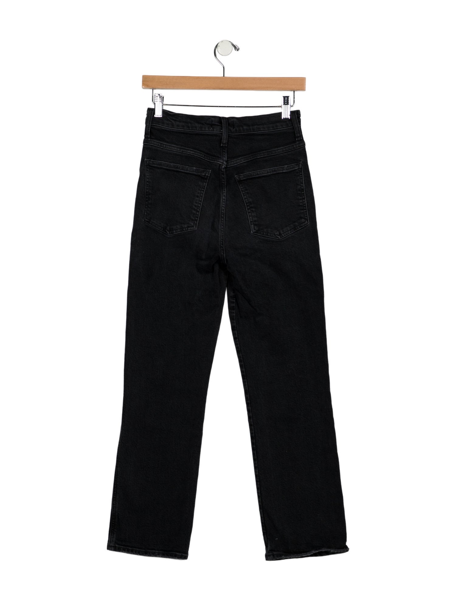 AGOLDE High-Rise Straight Leg Jeans
