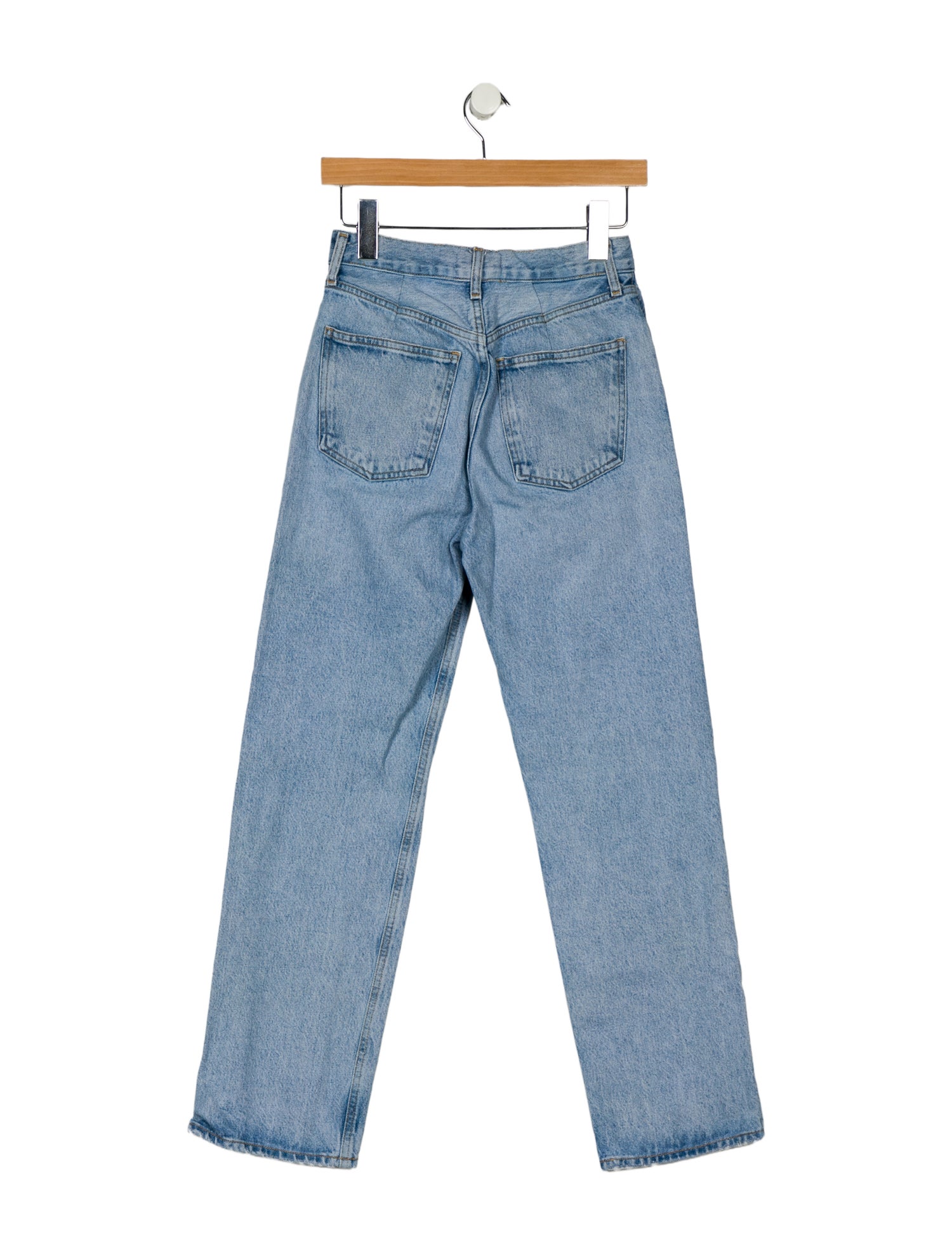 AGOLDE High-Rise Straight Leg Jeans