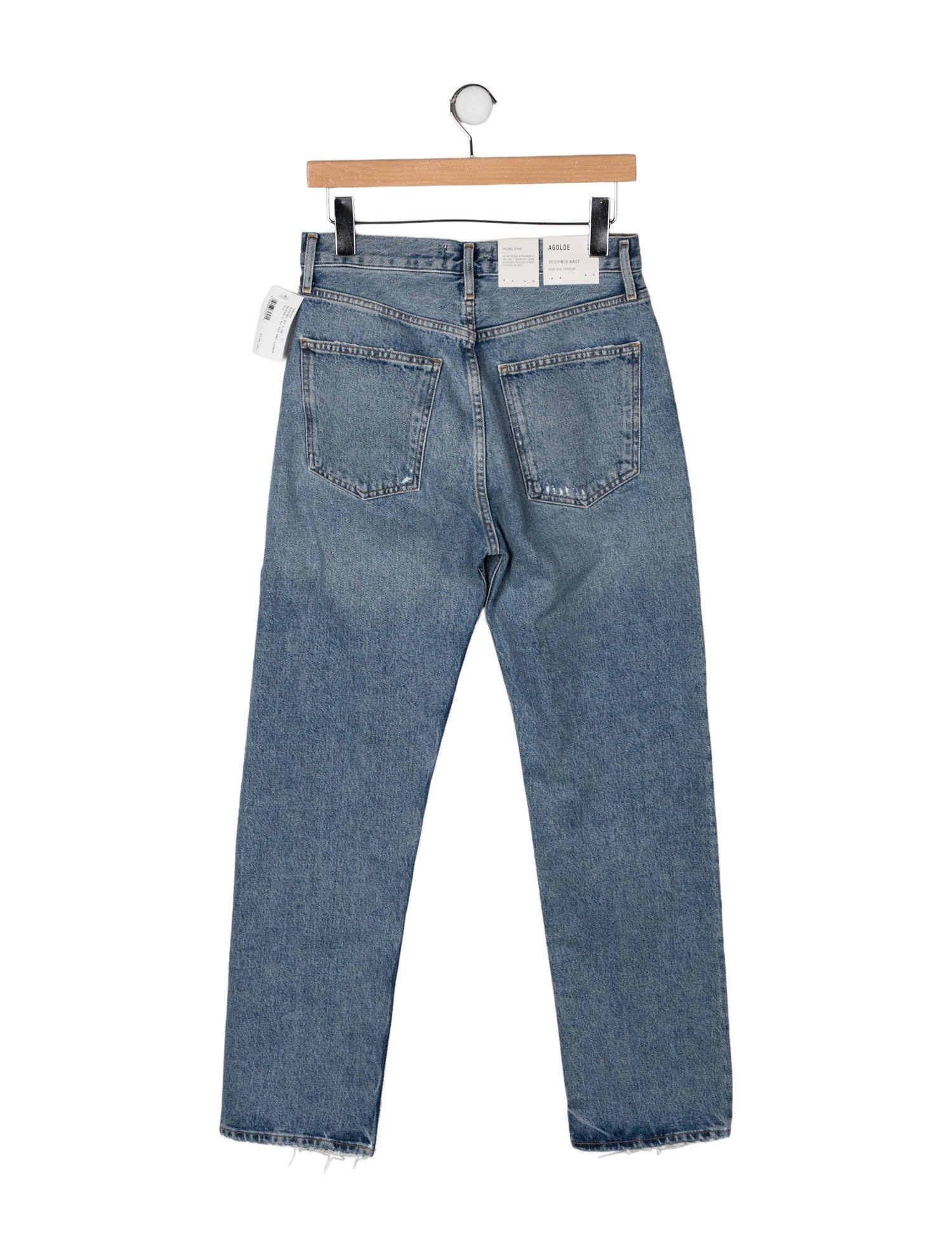 AGOLDE High-Rise Straight Leg Jeans w/ Tags