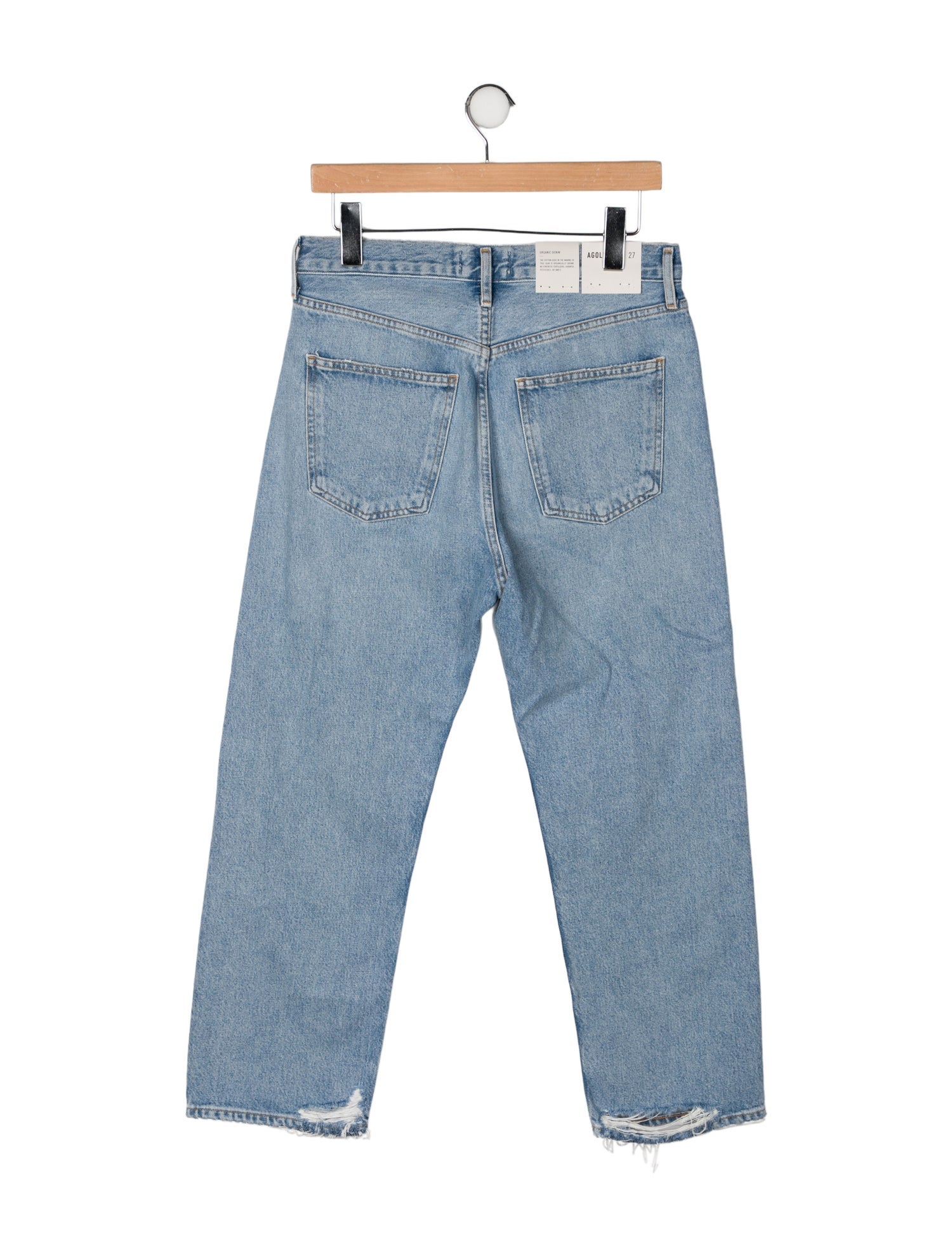 AGOLDE High-Rise Straight Leg Jeans w/ Tags
