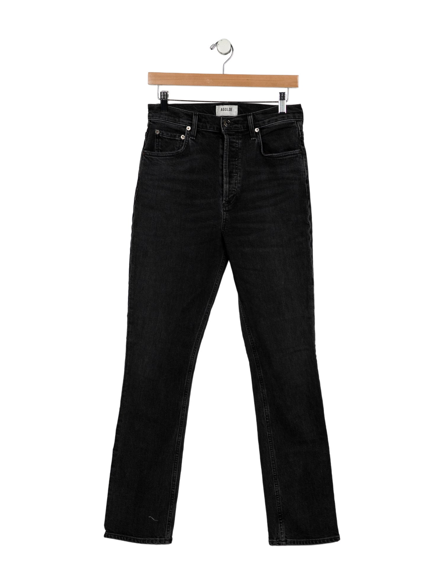 AGOLDE High-Rise Straight Leg Jeans