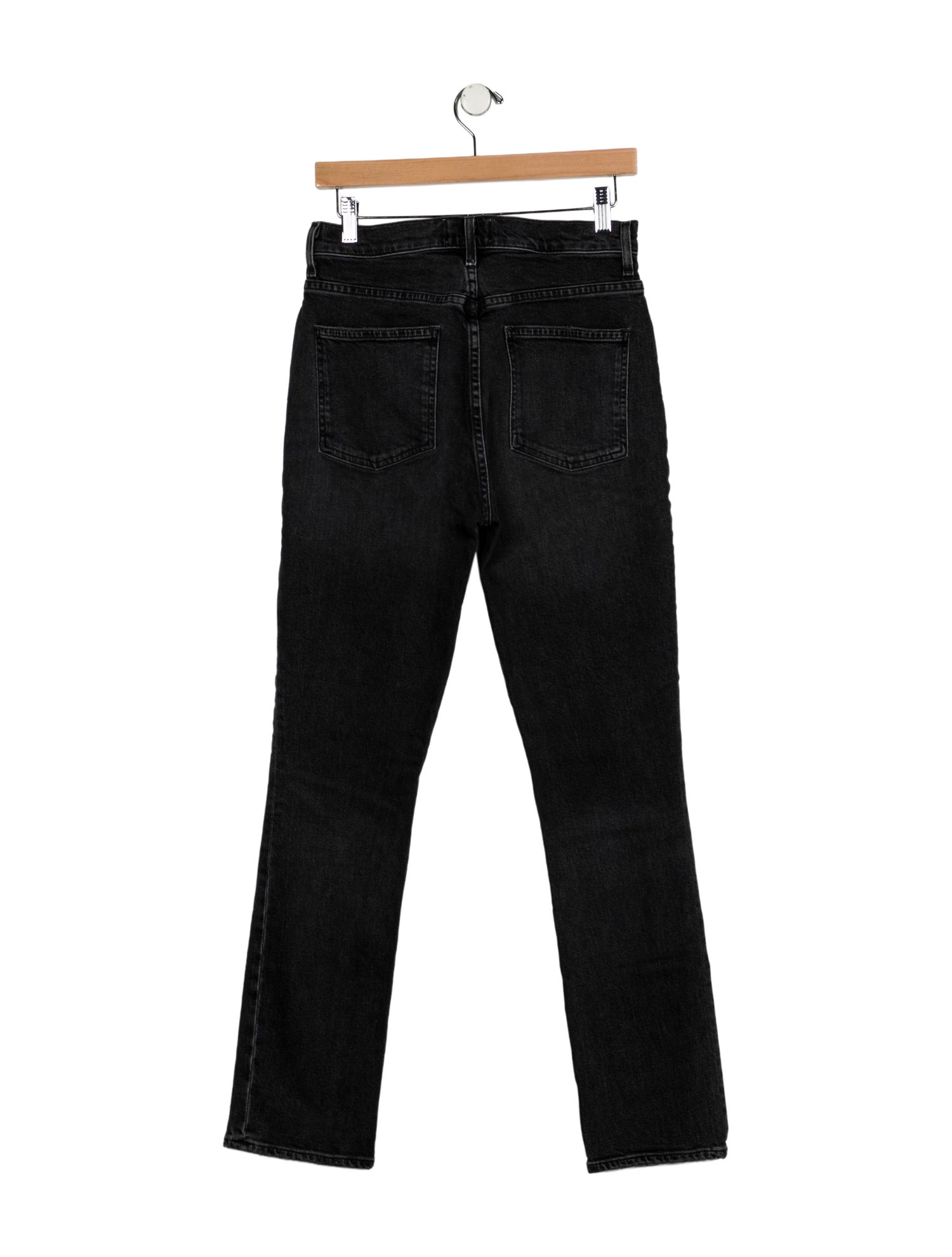 AGOLDE High-Rise Straight Leg Jeans