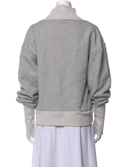 AGOLDE V-Neck Long Sleeve Sweatshirt