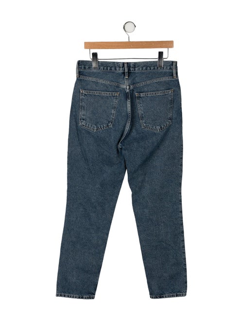 AGOLDE High-Rise Straight Leg Jeans