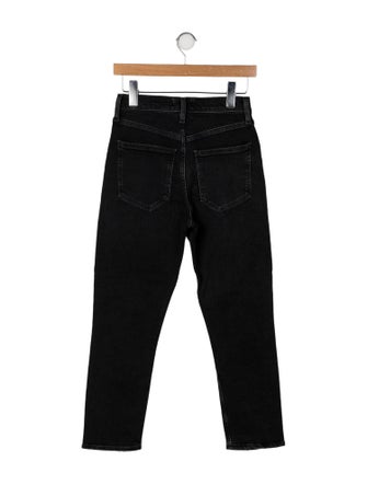 AGOLDE Mid-Rise Straight Leg Jeans