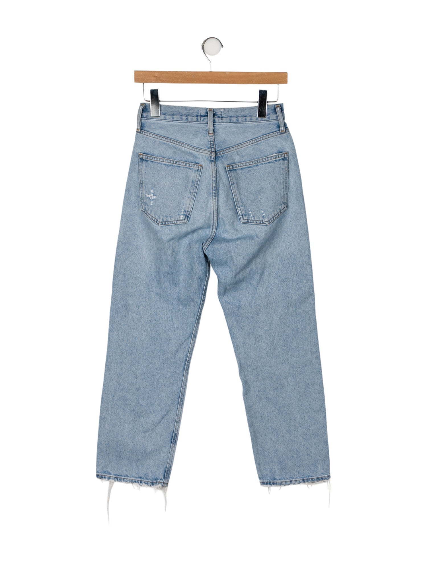 AGOLDE High-Rise Straight Leg Jeans