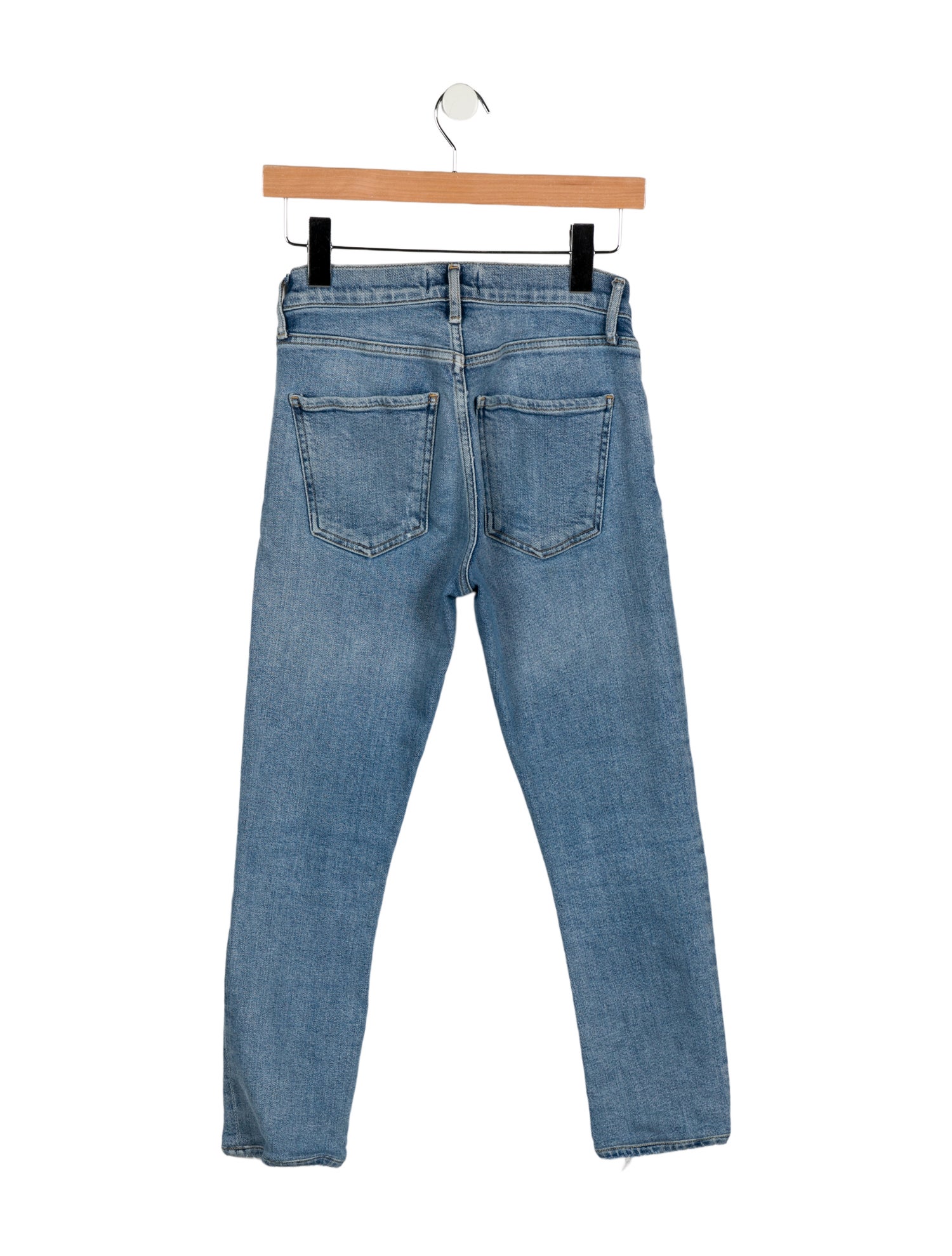 AGOLDE Mid-Rise Skinny Leg Jeans