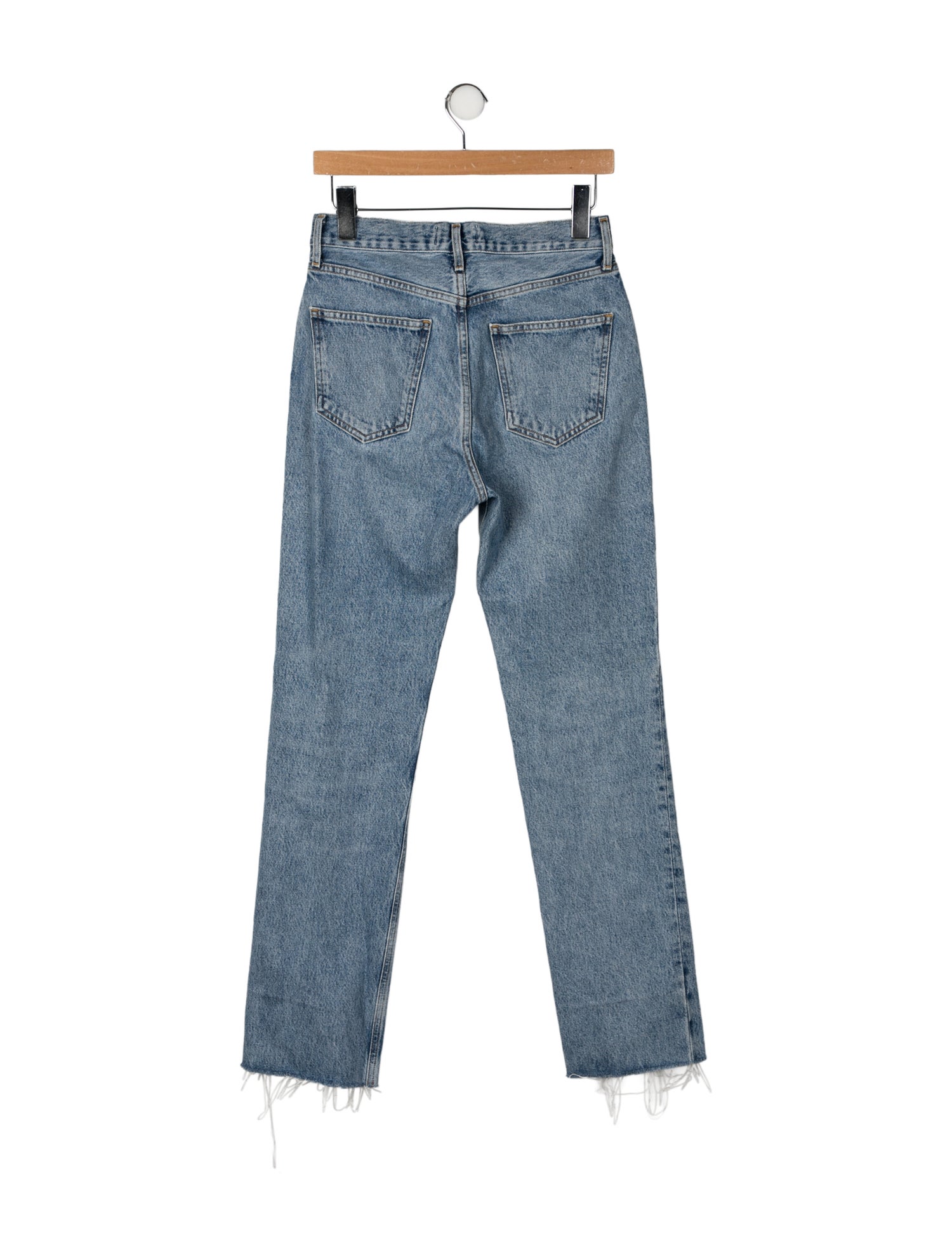 AGOLDE High-Rise Straight Leg Jeans