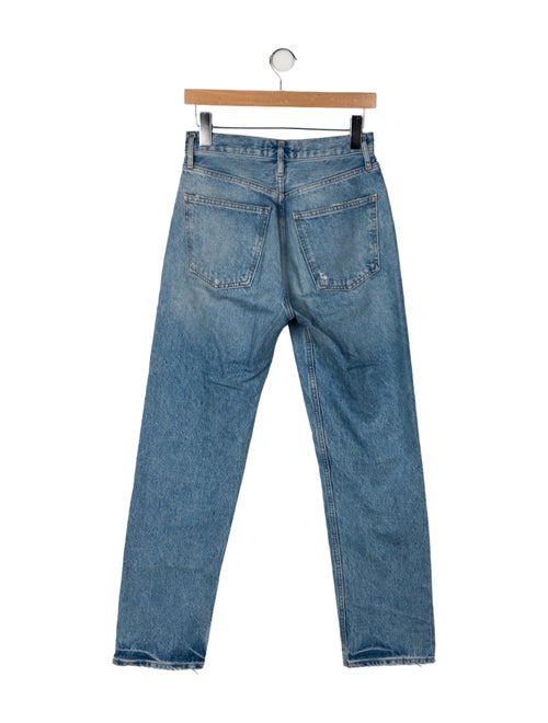 AGOLDE High-Rise Straight Leg Jeans