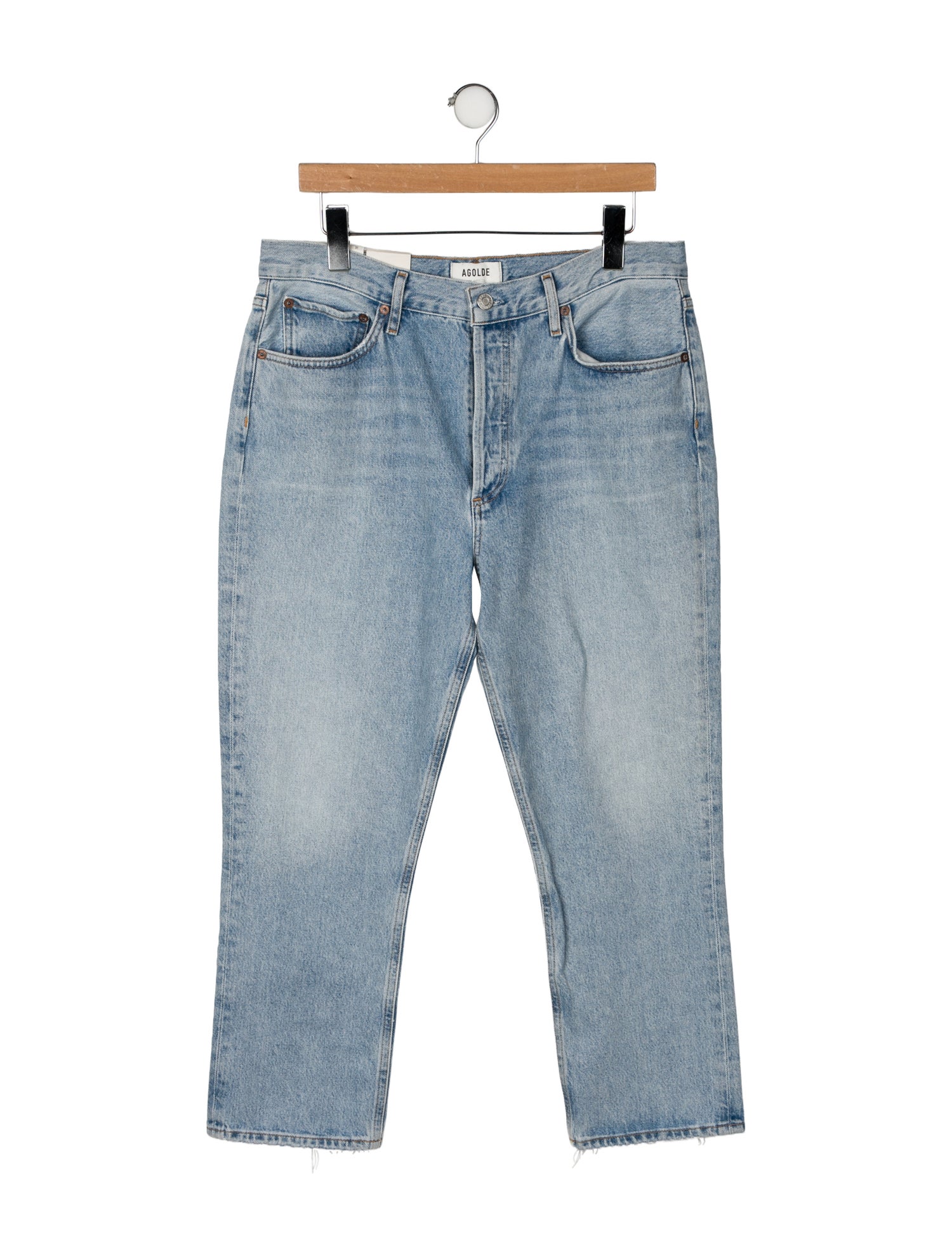 AGOLDE High-Rise Straight Leg Jeans w/ Tags