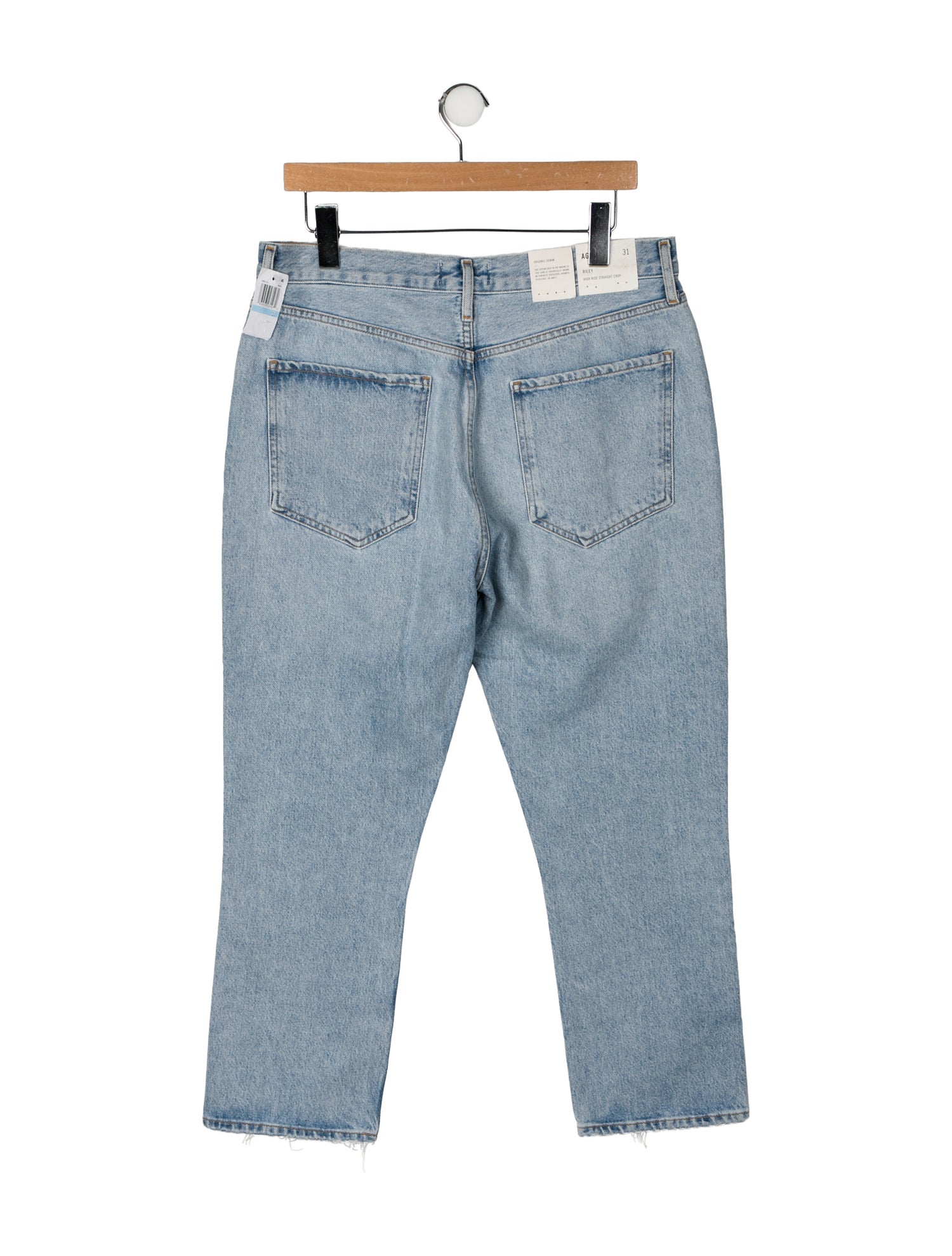 AGOLDE High-Rise Straight Leg Jeans w/ Tags