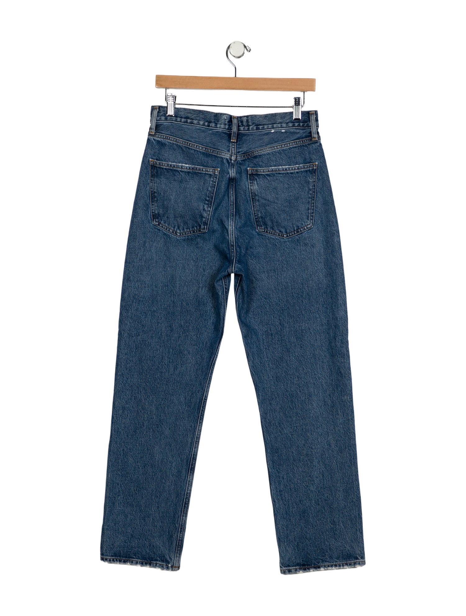 AGOLDE High-Rise Straight Leg Jeans