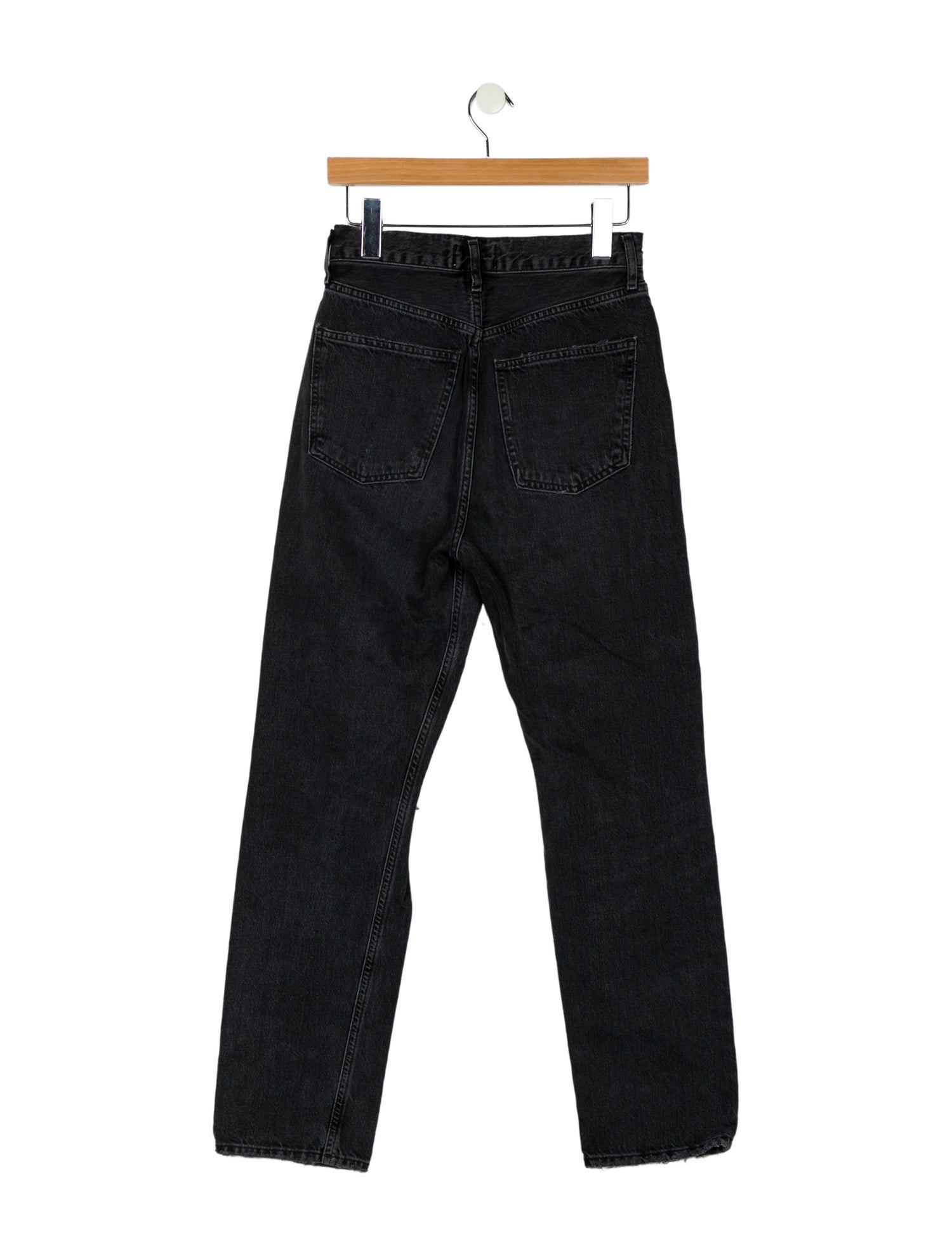 AGOLDE High-Rise Straight Leg Jeans