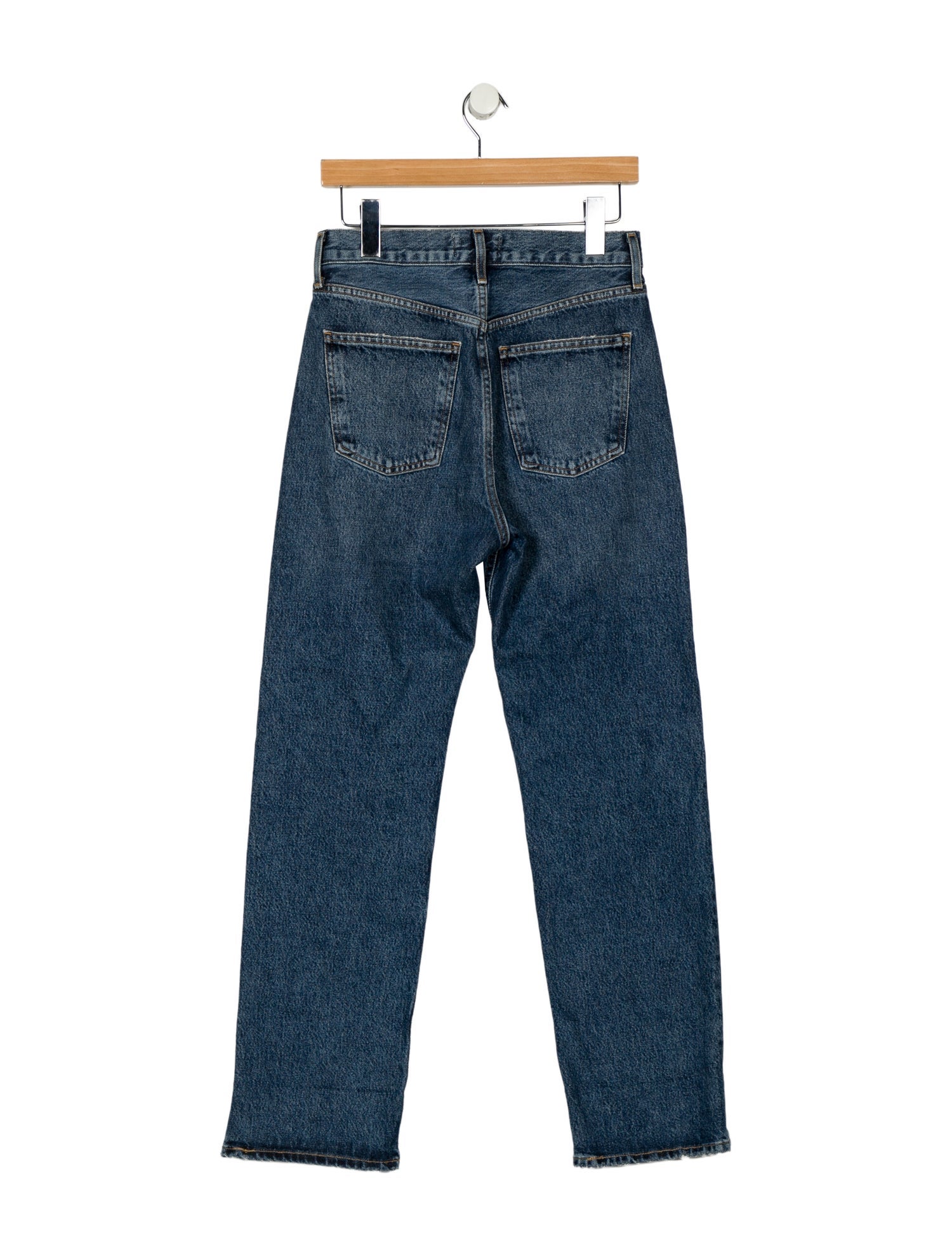 AGOLDE High-Rise Straight Leg Jeans