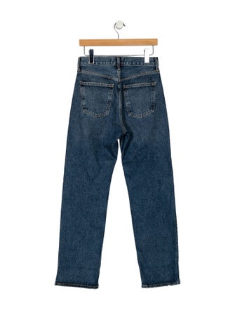 AGOLDE High-Rise Straight Leg Jeans