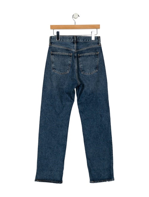 AGOLDE High-Rise Straight Leg Jeans