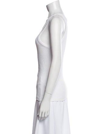 AGOLDE Scoop Neck Sleeveless Top