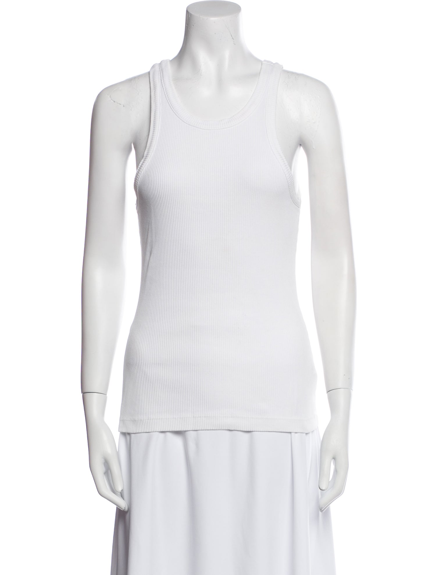 AGOLDE Scoop Neck Sleeveless Top