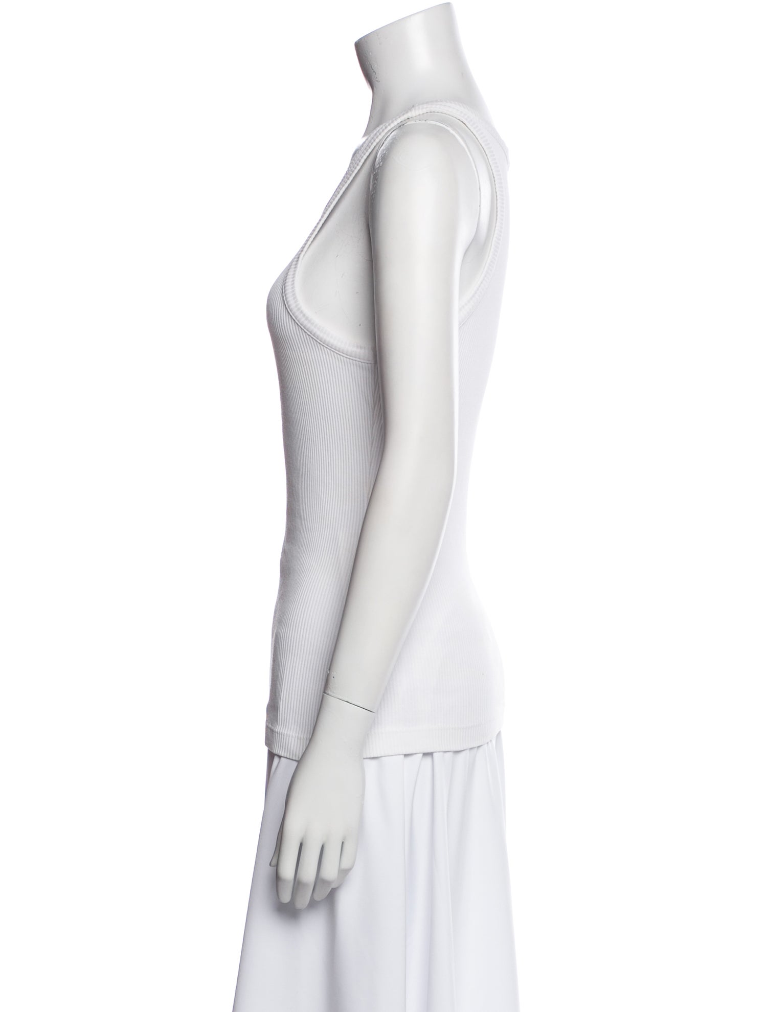 AGOLDE Scoop Neck Sleeveless Top