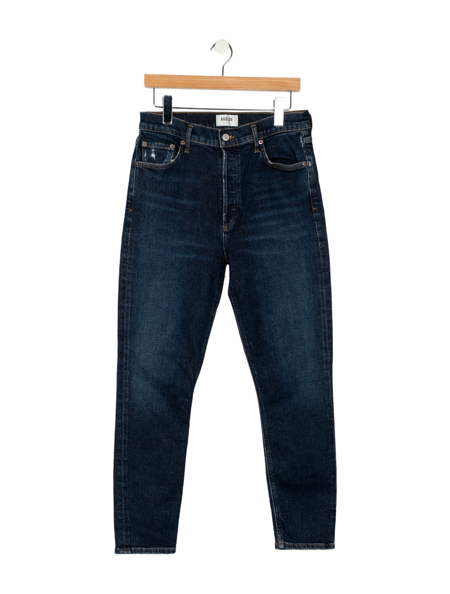 AGOLDE High-Rise Skinny Leg Jeans