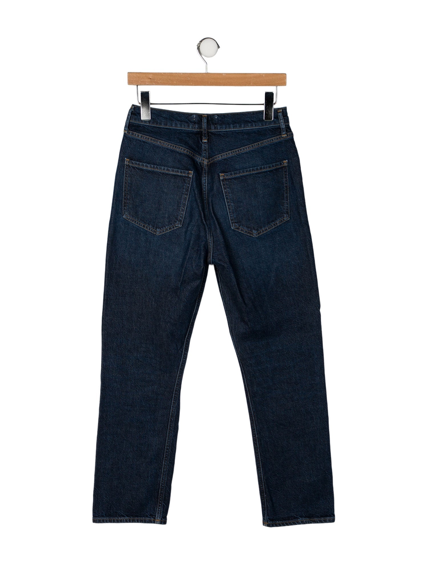 AGOLDE High-Rise Straight Leg Jeans