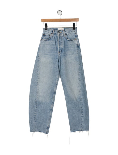 AGOLDE High-Rise Straight Leg Jeans
