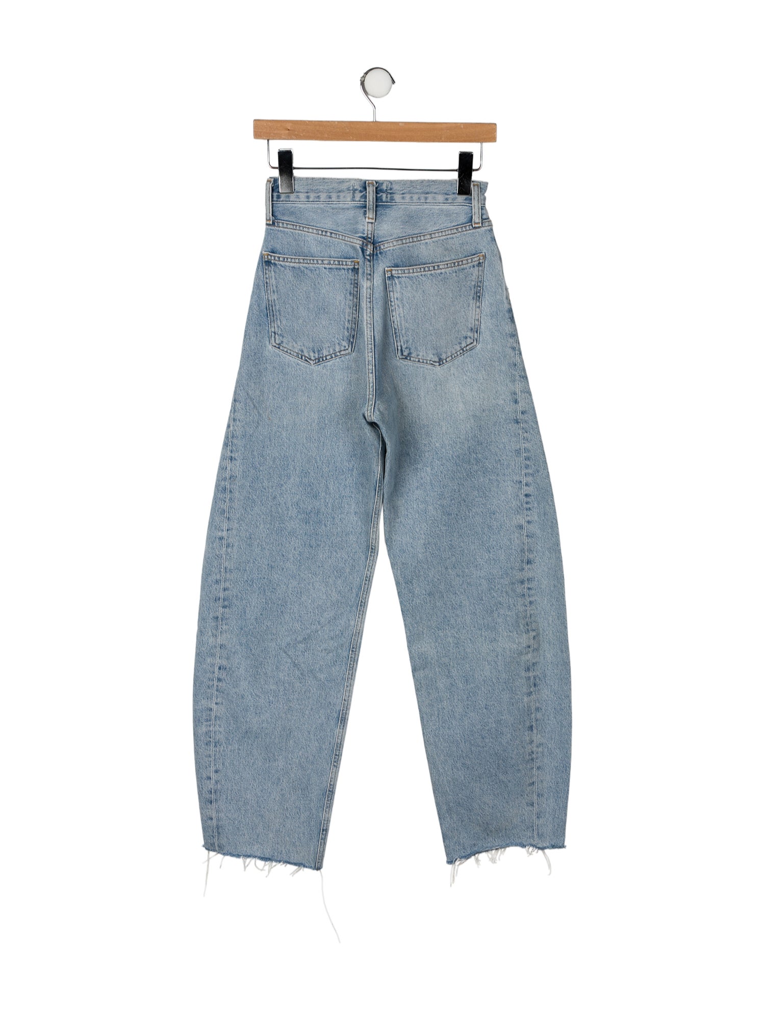 AGOLDE High-Rise Straight Leg Jeans