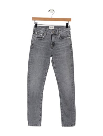 AGOLDE Mid-Rise Skinny Leg Jeans