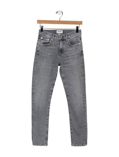 AGOLDE Mid-Rise Skinny Leg Jeans