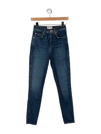 AGOLDE Mid-Rise Skinny Leg Jeans