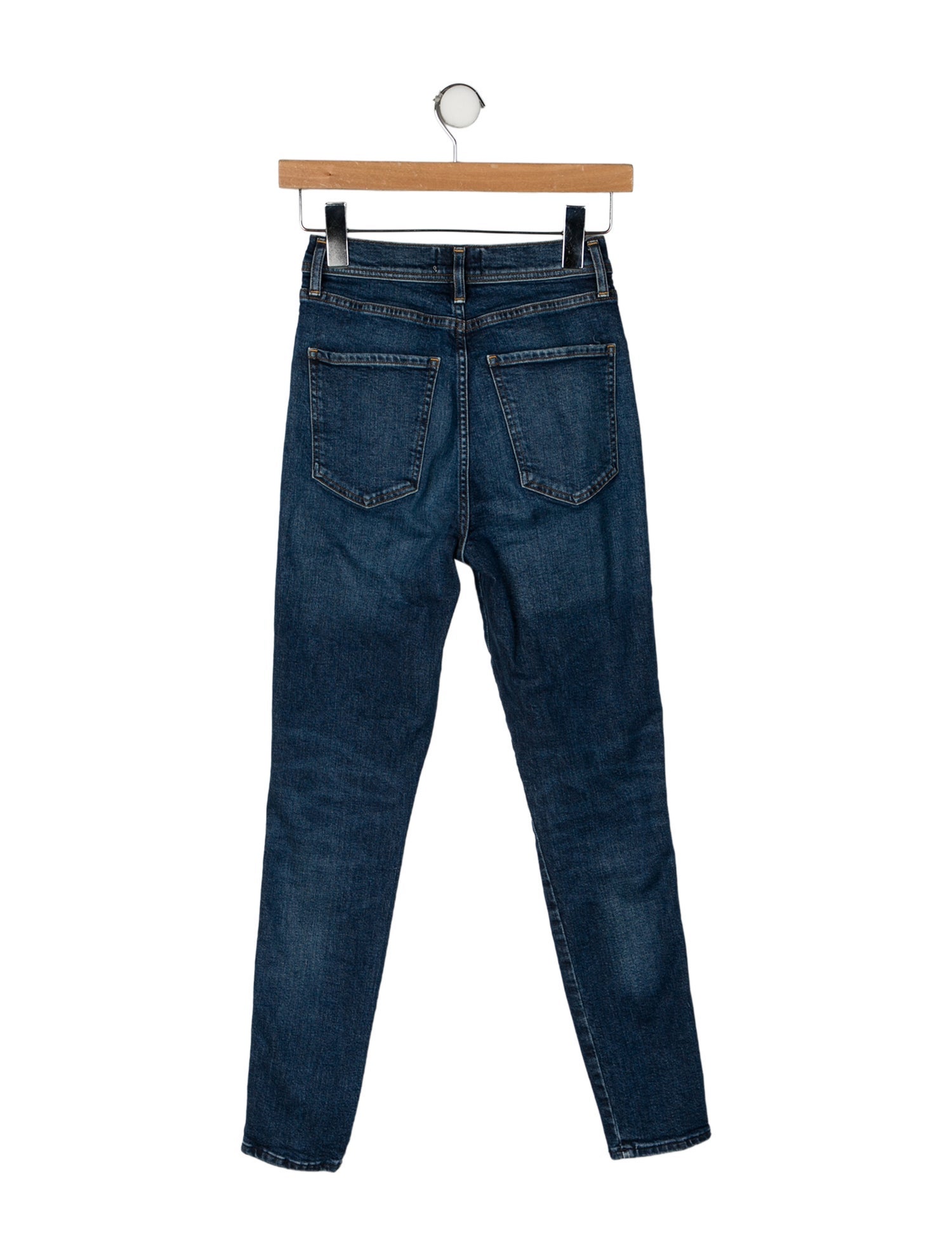 AGOLDE Mid-Rise Skinny Leg Jeans